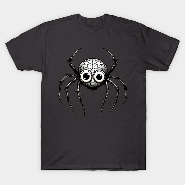 Cute spider halloween design T-Shirt by Edgi